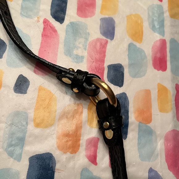 NWT Brahmin beautiful crossbody bag. Gorgeous 3 different leathers, Leopard - Picture 3 of 11